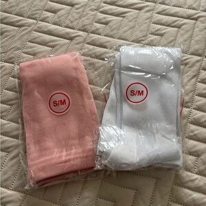 NIP compression Pink and White Socks - S/M